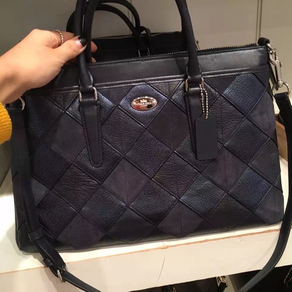 Coach satchel bag top handle NWT shoulder bag - Picture 4 of 14